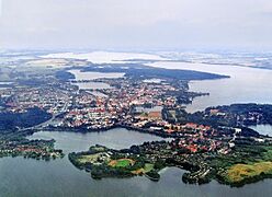 Germany schwerin aerial view ArM