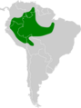 Heliodoxa aurescens map