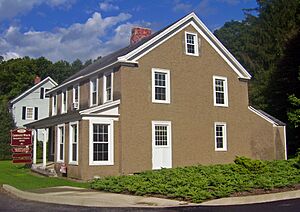 Houses in downtown Somers, NY