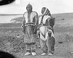 Ikpukhuak and his shaman wife Higalik