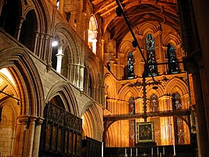 Inside Hexham Abbey Hexham United Kingdom