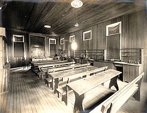 Ipswich Girls Grammar School, classroom, 1925
