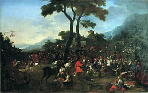 Jan Miel - The gathering of the hunters