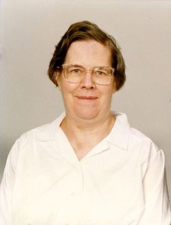 Joan E. Walsh, Mathematician.