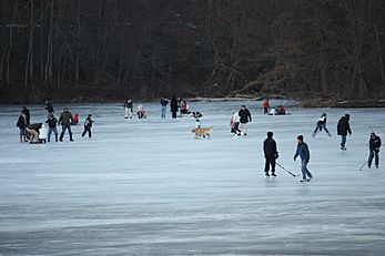 Lake Carnegie Skating