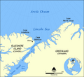 Lincoln Sea map