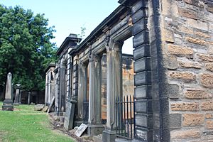 Lord Glencorse's vault New Calton Cemetery