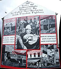 Loyalist political mural