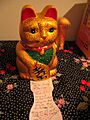 Maneki neko by pixietart in Chinatown