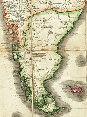 Mapa Geografico de America Meridional (acercamiento)