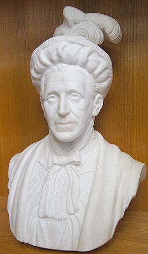Marble Bust of Emma Miller held at Queensland Council of Unions