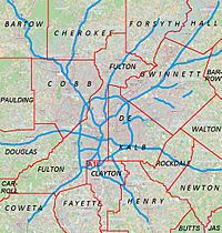 Mableton, Georgia is located in Metro Atlanta