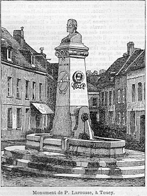 Monument Larousse a Toucy
