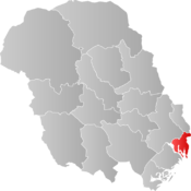 Porsgrunn within Telemark