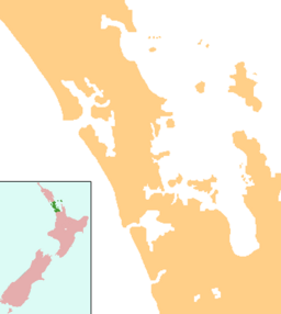 Opoututeka / Coxs Bay is located in New Zealand Auckland
