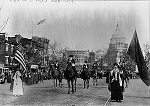 National American Women Suffrage Association 1913 WashingtonDC