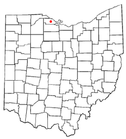 Location of Oak Harbor, Ohio