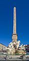Obelisco Fontana dei Fiumi Piazza Navona Roma