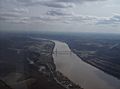 Ohio River below Aberdeen and Maysville
