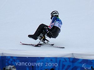 Paralympic 2010 - Alpine skiing - Talan Skeels-Piggins