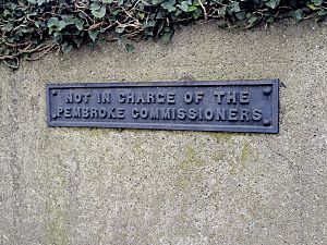 Pembroke Commissioners Plaque
