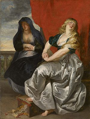 Peter Paul Rubens - Reuige Magdalena und ihre Schwester Martha - GG 683 - Kunsthistorisches Museum