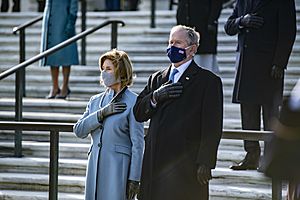 President Joseph R. Biden, Jr. and Vice President Kamala Harris participated in a Presidential Armed Forces Full Honors Wreath-Laying Ceremony at the Tomb of the Unknown Soldier at Arlington National Cemetery (50857648131)