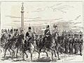 Prince of Wales reviewing the Norfolk Artillery Militia