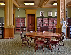Reading room of the State Library of Massachusetts-9318