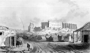 Remains of the Cathedral of Conception - 1835