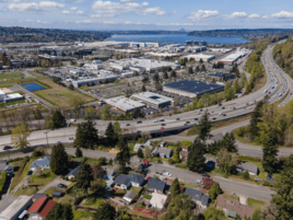 Aerial view of Renton