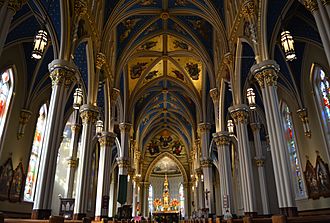 Sacred Heart basilica, Interior 4