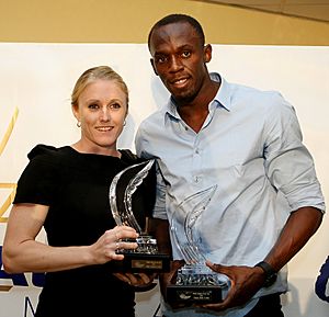 Sally Pearson, Usain Bolt 2011