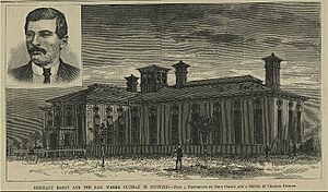 Sargeant Mason and the jail where Guiteau is confined