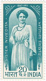 Sister Nivedita 1968 stamp of India