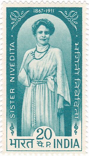 Sister Nivedita 1968 stamp of India