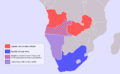 South Africa Border War Map