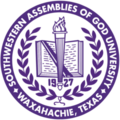 Southwestern Assemblies of God University seal