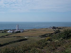 St Catherine's Lighthouse, Isle of Wight, UK