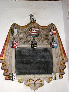 St Mary's church - wall monument - geograph.org.uk - 704185