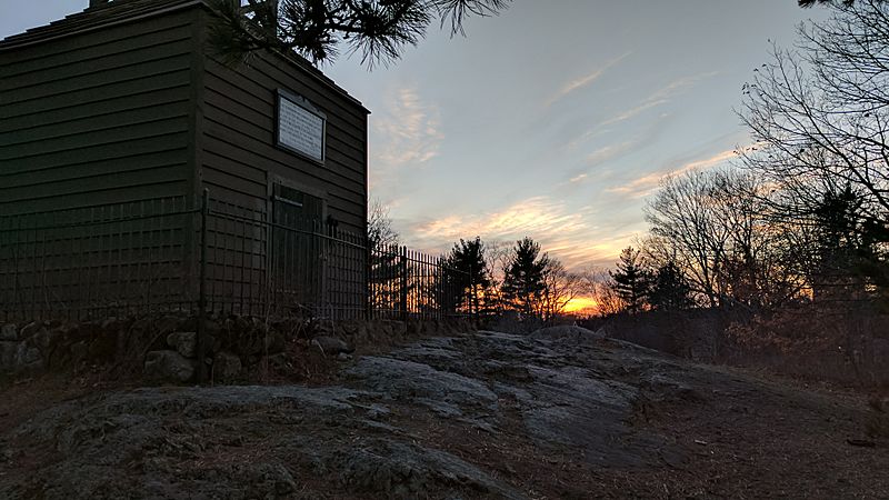 Sunset by the Old Belfry