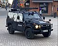 Suomen Poliisin panssaroitu Mercedes-Benz G