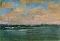 The Bathing Posts, Brittany by James McNeill Whistler, 1893
