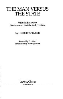 The Man Versus The State, by Herbert Spencer.jpg