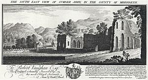 The South East View Of Cumner Abby, In The County Of Merioneth (1132989)