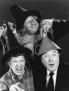 The Wizard of Oz Ray Bolger Jack Haley Margaret Hamilton Reunited 1970 No 2