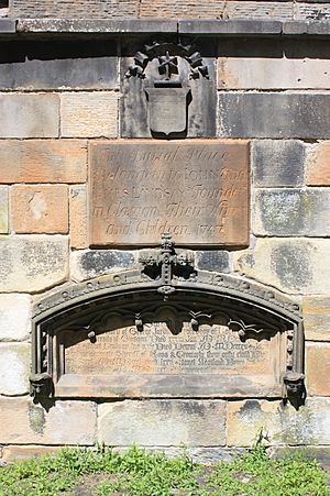 The grave of prof George Jardine, Glasgow Cathedral churchyard
