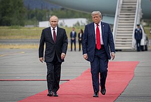 Trump, Putin Alaska Arrival (9260673)