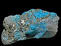 Turquoise, pyrite, quartz 300-4-FS 1