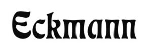 Typeface-eckmann